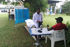 Screening at the Achimota gulf course